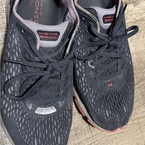 Under Armour HOVR Sonic Black and Gray Sneakers
